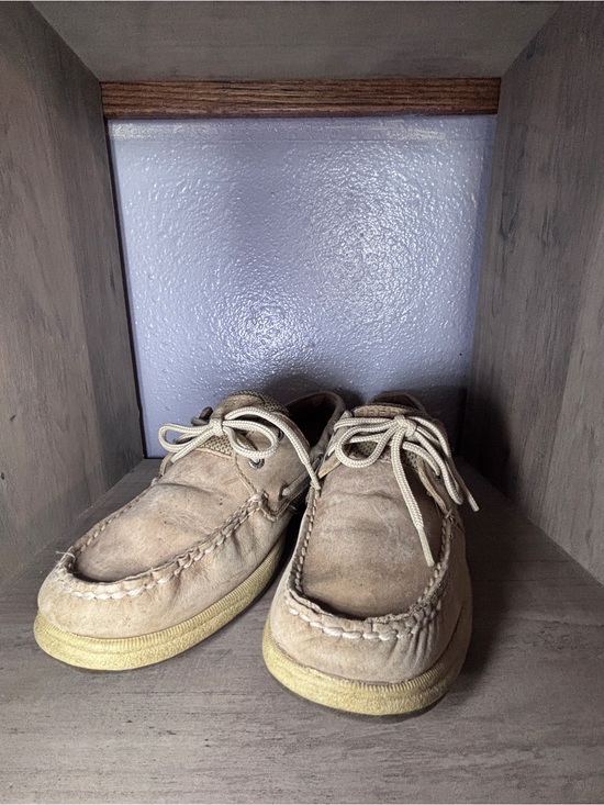 Shoes - Sperry Casual Boat Shoes in Beige